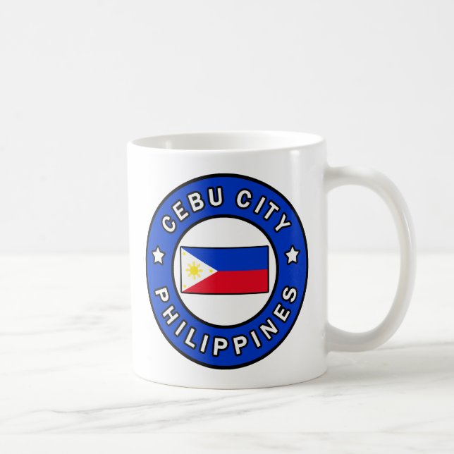 Cebu City Philippines Coffee Mug (Right)