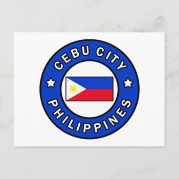 Cebu City Philippines Postcard by KellyMagovern at Zazzle