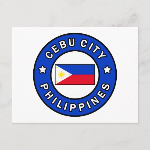 Cebu City Philippines Postcard
