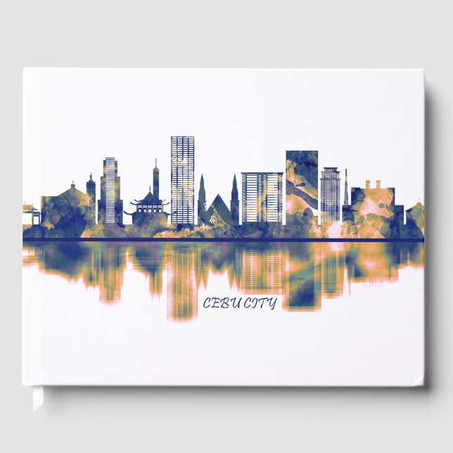 Cebu City Skyline Guest Book (Front)