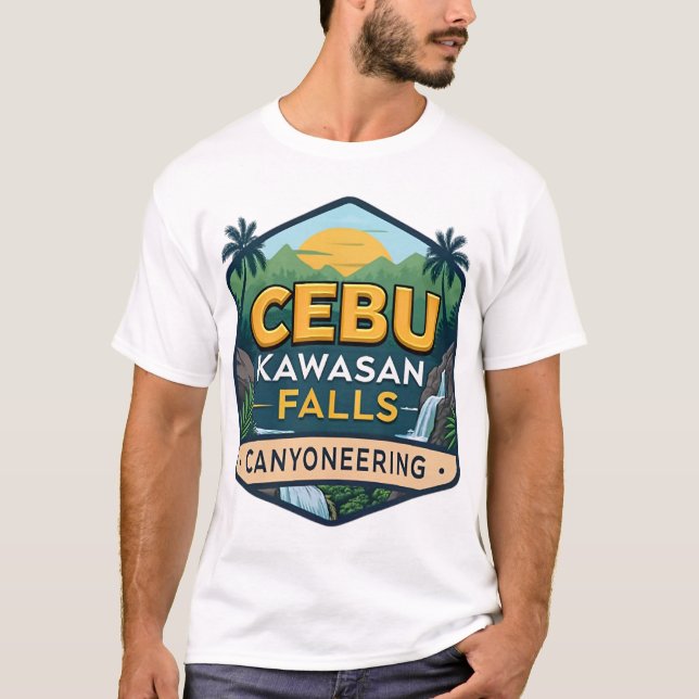 CEBU KAWASAN FALLS CANYONEERING T-Shirt (Front)