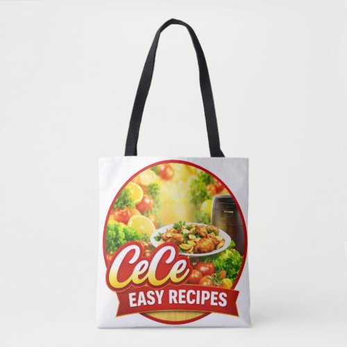 Cece Easy Recipes Tote Bag