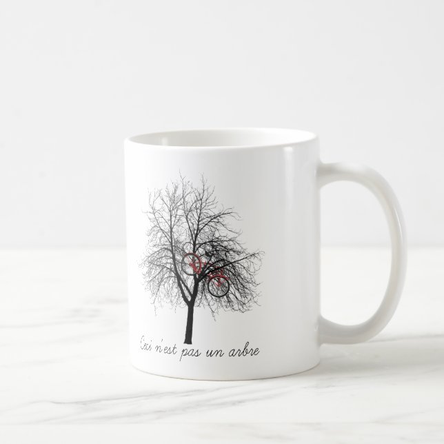 Ceci n'est pas un arbre coffee mug (Right)