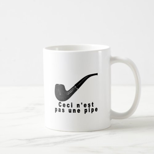 Ceci nest pas une pipe scribble shirtpng coffee mug
