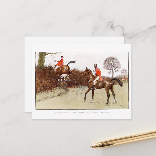 Cecil Aldin Postcards (Front/Back In Situ)