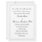 Cecilia: Traditional Wedding Invitation (black)