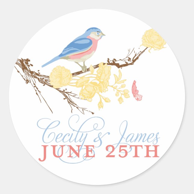 Cecily & James Sticker (Front)