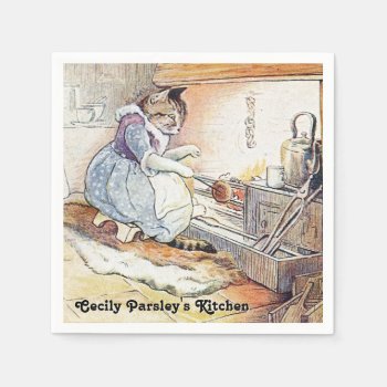 Cecily Parsely's Kitchen Napkins by kidslife at Zazzle