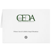 CEDA - Idaho Sunset Card. - Customized (Back Horizontal)