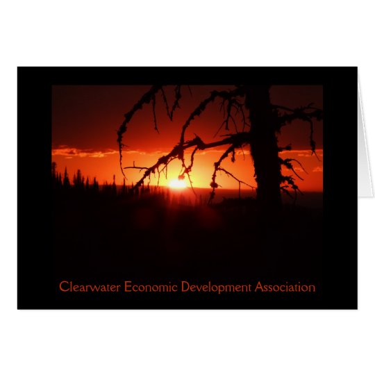 CEDA - Idaho Sunset Card. - Customized Card