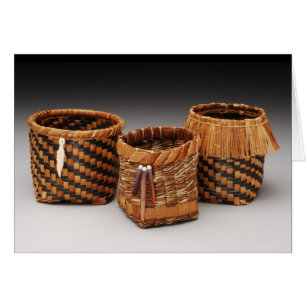 Cedar Bark Baskets #2 Cards