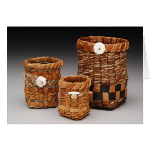 Cedar Bark Baskets Cards