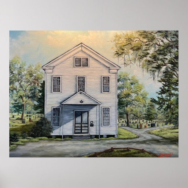 Cedar Bayou Lodge Hall - Poster  (Front)