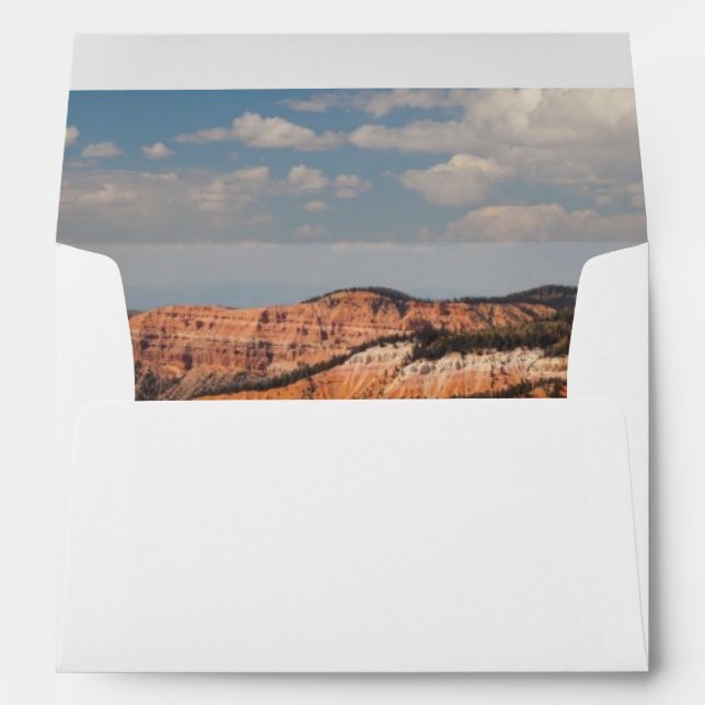 Cedar Breaks National Monument, Utah Envelope (Back (Bottom))