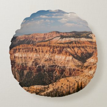 Cedar Breaks National Monument  Utah Round Pillow by uscanyons at Zazzle