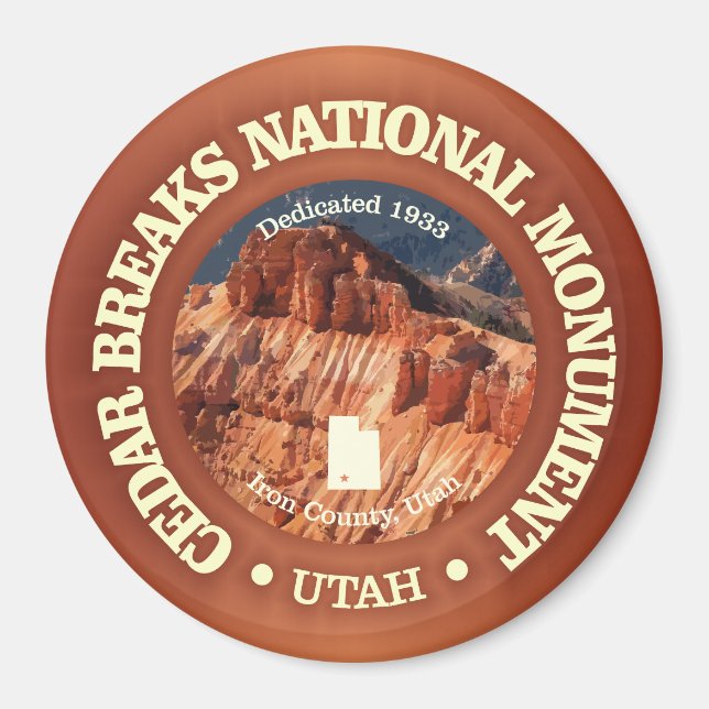 Cedar Breaks (NM) Magnet (Front)