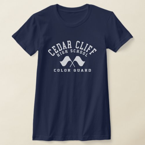 Cedar Cliff Color Guard T_Shirt