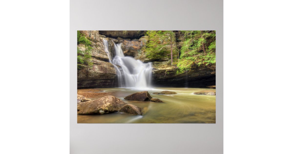 Cedar Falls Ohio Print | Zazzle