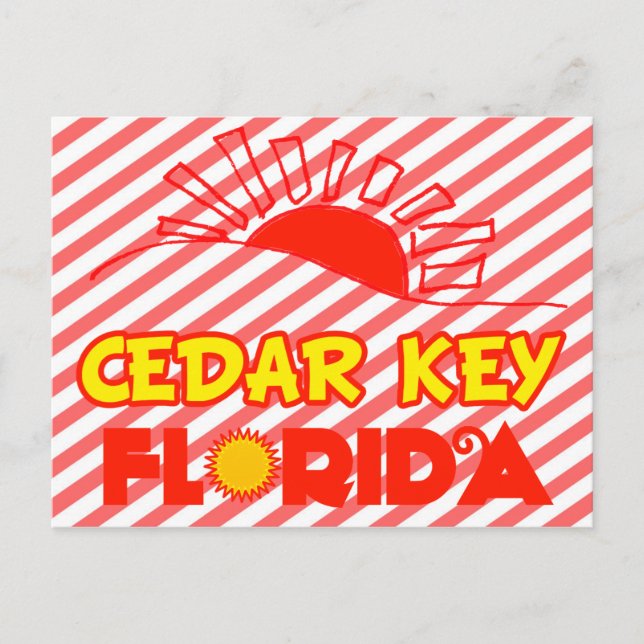Cedar Key, Florida Postcard (Front)