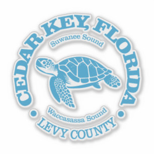 Cedar Key (sea turtle) Sticker