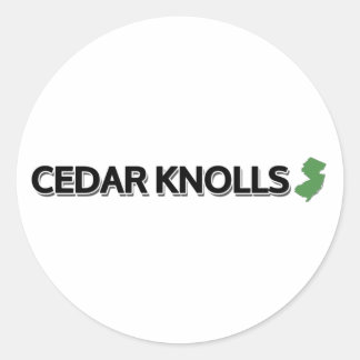 Cedar Knolls, New Jersey Classic Round Sticker
