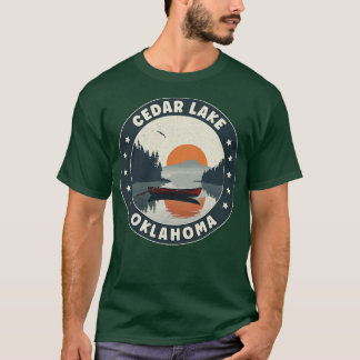 Cedar Lake Oklahoma Sunset T-Shirt