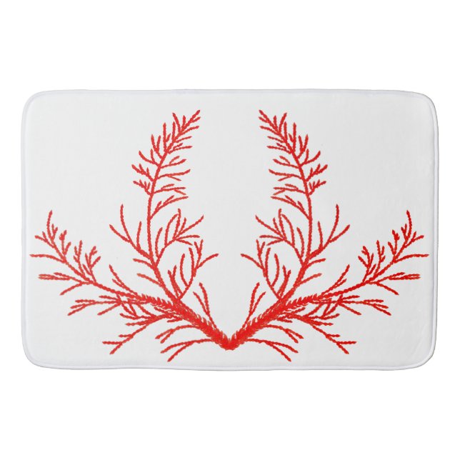 Cedar Leaves on a Bath Mat (Front)