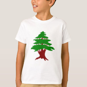 Cedar of Lebanon Premium Patriotic Image T-Shirt
