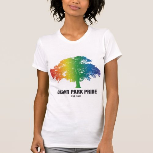 Cedar Park Pride Slim Fit T_shirt