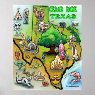 Cedar Park Texas Poster