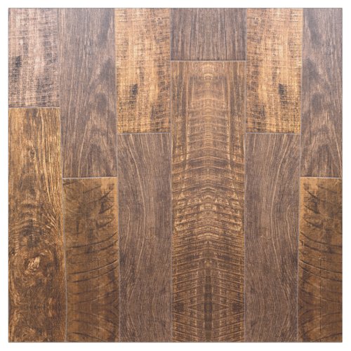 Cedar Planks  rustic wood grain pattern  Fabric