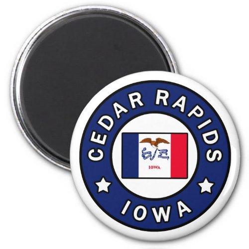 Cedar Rapids Iowa Magnet