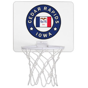 Cedar Rapids Iowa Mini Basketball Hoop