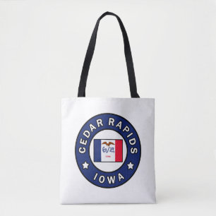 Cedar Rapids Iowa Tote Bag