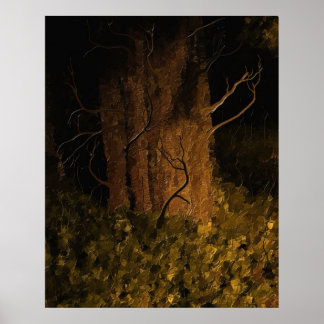 Cedar Reach in Bronze Poster