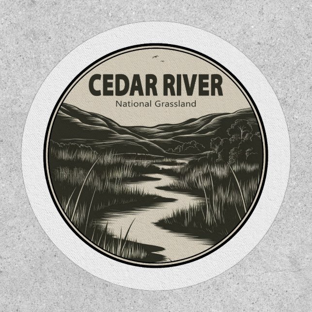 Cedar River National Grassland Stream Patch (Front)