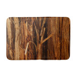Cedar Textured Wooden Bark Look Bath Mat