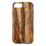Cedar Textured Wooden Bark Look iPhone 8/7 Case