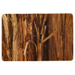 Cedar Textured Wooden Bark Look Floor Mat