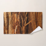 Cedar Textured Wooden Bark Look Hand Towel