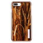Cedar Textured Wooden Bark Look Incipio DualPro Shine iPhone 7 Plus Case