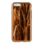 Cedar Textured Wooden Bark Look Incipio Feather Shine iPhone 6 Case