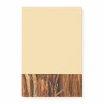 Cedar Textured Wooden Bark Look Post-it Notes