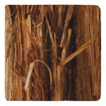 Cedar Textured Wooden Bark Look Trivet