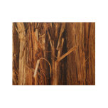 Cedar Textured Wooden Bark Look Wood Poster