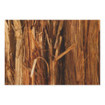Cedar Textured Wooden Bark Look Wrapping Paper Sheets