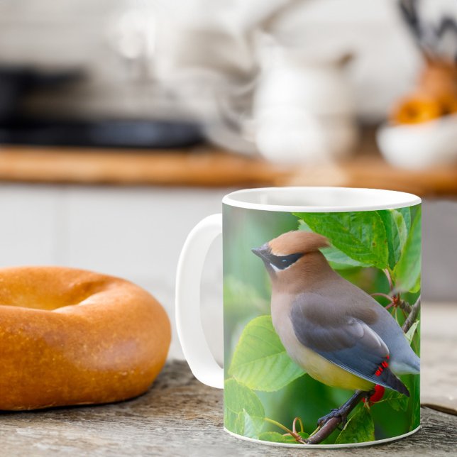 Cedar Waxwing Coffee Mug (Creator Uploaded)