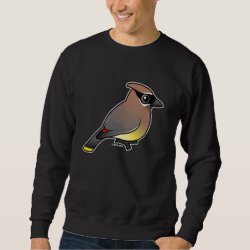 Cedar Waxwing Men's Basic Sweatshirt