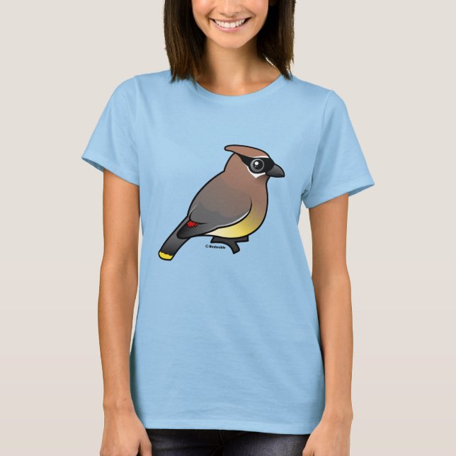 Cedar Waxwing T-Shirt (Front)
