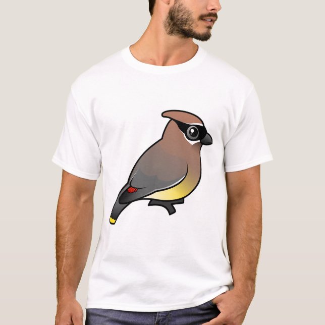 Cedar Waxwing T-Shirt (Front)